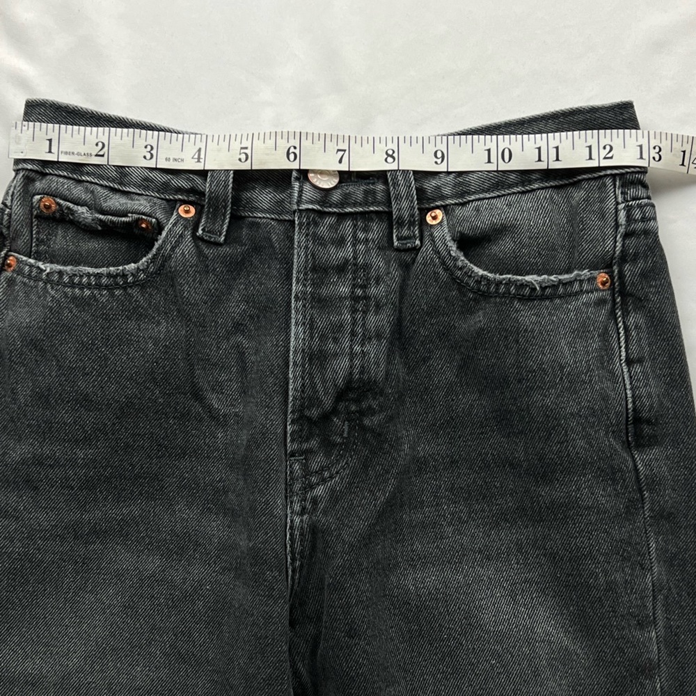 BDG Slim Straight Patch Jeans Sz:25 - Picture 12 of 16